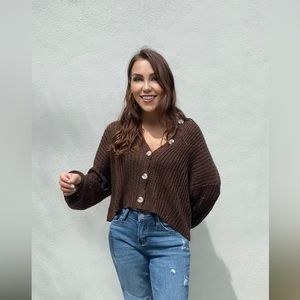 Cropped sweater